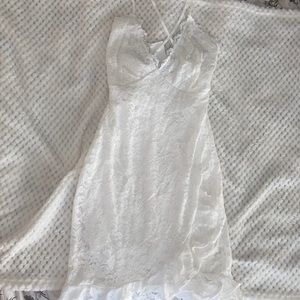 White Laced Dress